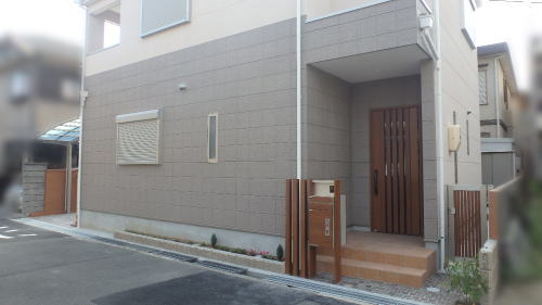 茨木市F様&H様邸新築外構工事工事完了