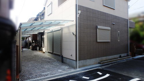 茨木H様邸 新築外構工事完成写真2