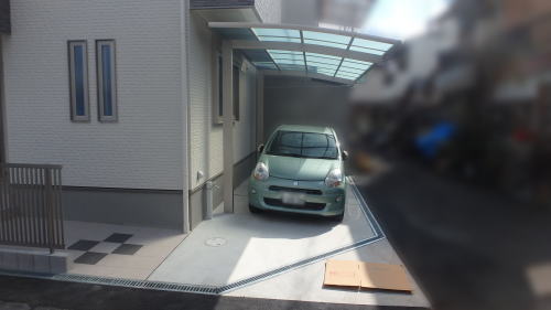 寝屋川市W様邸 ガレージ