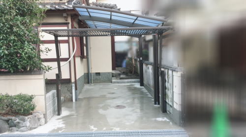 高槻市S様邸 工事完了までもう少し