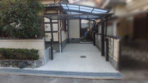 高槻市S様邸 工事完了までもう少し