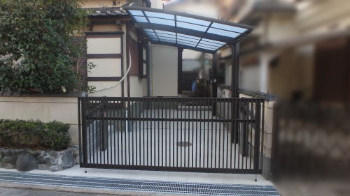 高槻市S様邸 ガレージ新設リフォーム工事完了