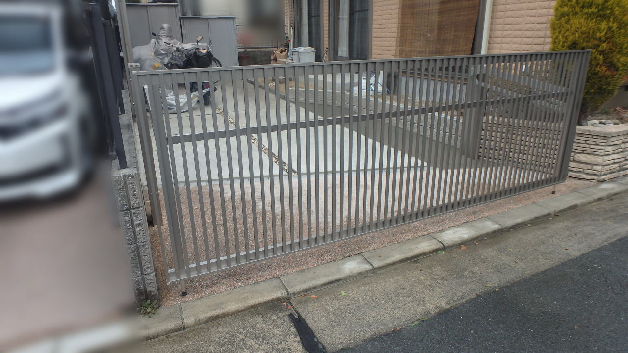 大阪府高槻市N様邸 外構リフォーム工事完了後