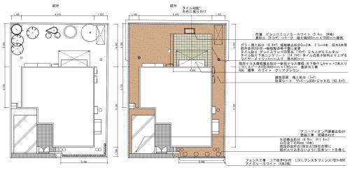 高槻市N様邸外構リフォーム工事図面