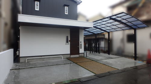 大阪府守口市新築外構工事 完了