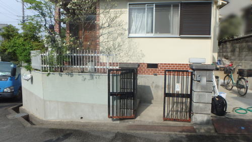 大阪府枚方市N様邸 外構リフォーム工事前