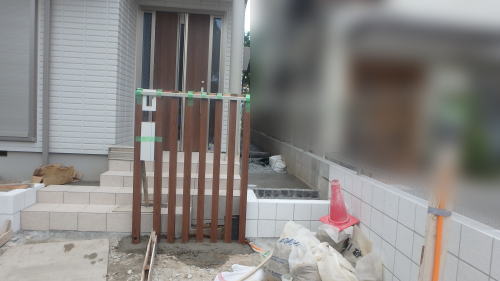 大阪豊中 機能門柱設置