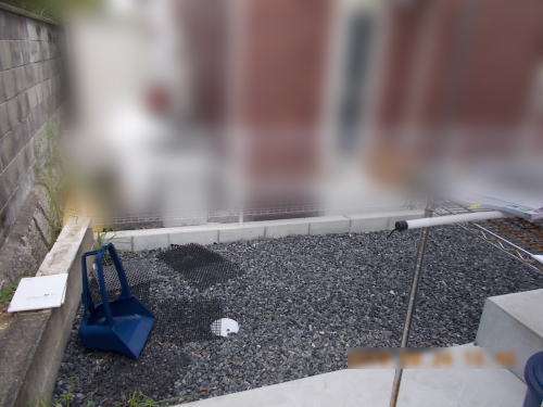 大阪府高槻市H様邸 物置設置前