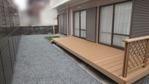 大阪高槻S様邸 お庭リフォーム後