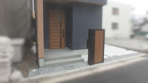大阪府茨木市H様邸 新築外構工事