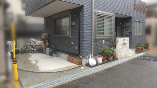 大阪府寝屋川市S様邸 新築外構工事