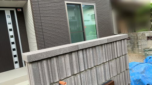 大阪茨木 笠置積み スリムキャップS/モードブラウン(東洋工業)