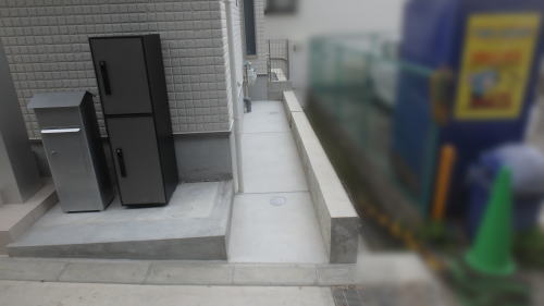 大阪府茨木市S様邸 新築外構 建物周囲