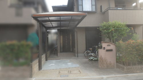 大阪府高槻市Y様邸 ガレージリフォーム工事