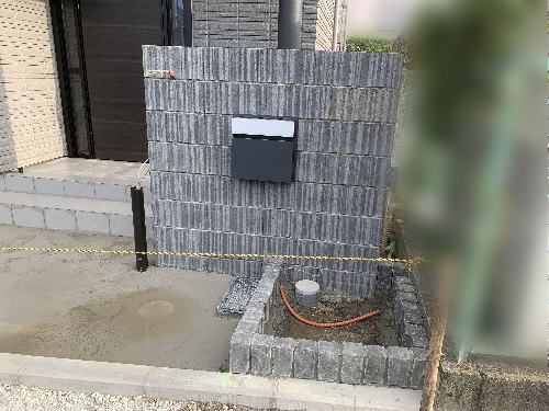 大阪高槻 新築外構