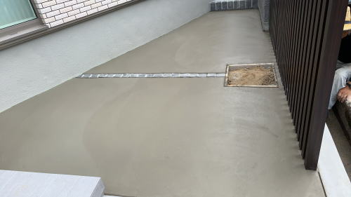 大阪高槻 土間コンクリート打設