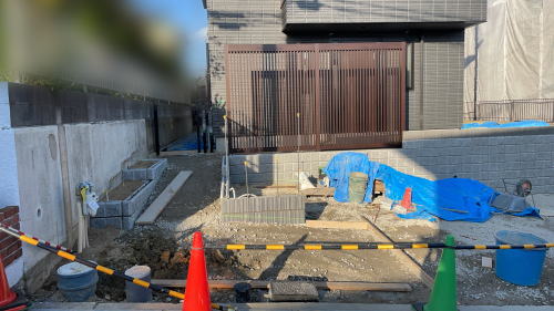 兵庫西宮 新築外構