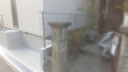 大阪枚方 新築外構 門まわり