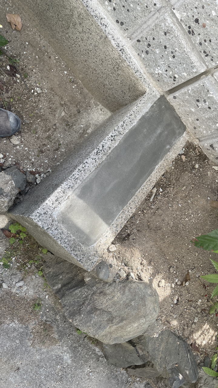 大阪高槻 控えブロック補修