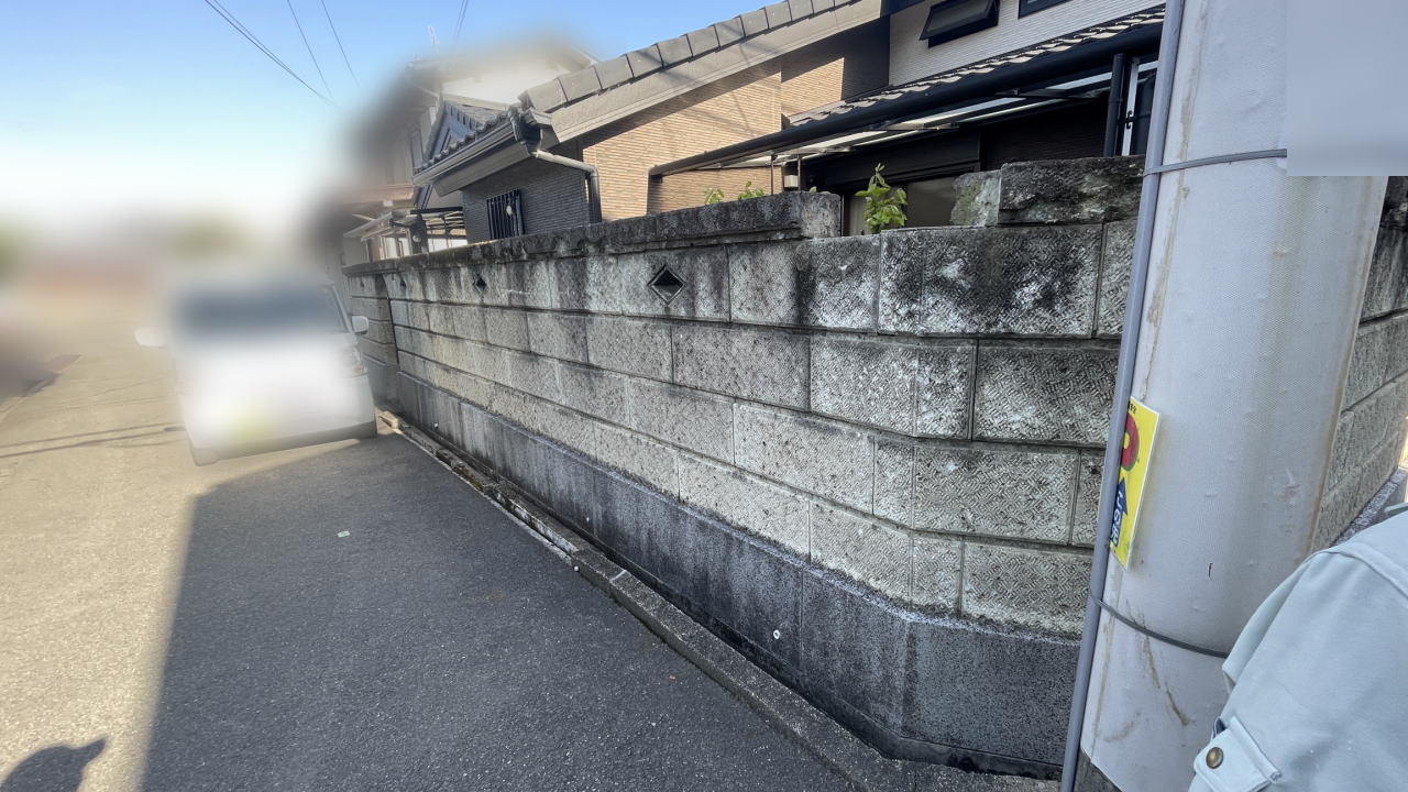 大阪府高槻市O様邸 北側リフォーム前